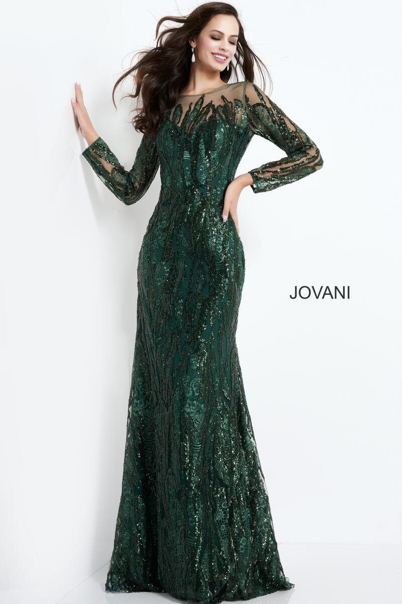 Jovani 03936 — Dark Green