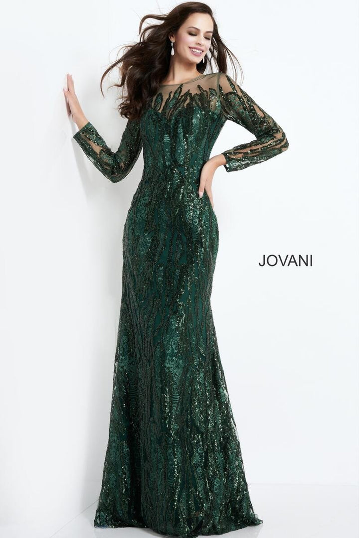 Jovani 03936 — Dark Green
