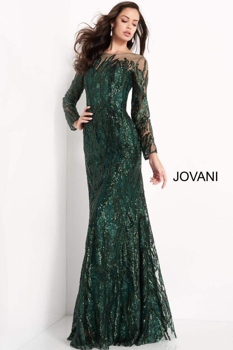 Jovani 03936 — Dark Green