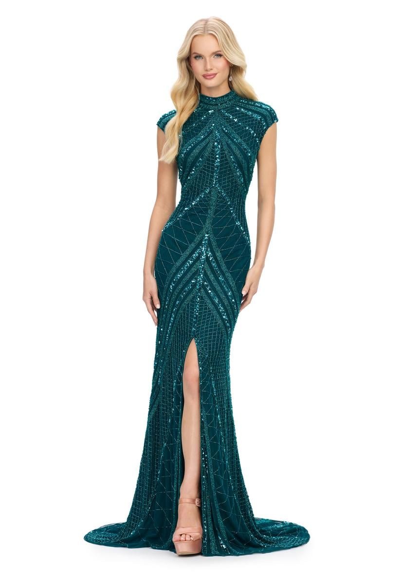 Ashley Lauren 1624 — Dark Teal