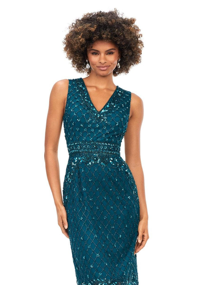 Ashley Lauren 4510 — Dark Teal