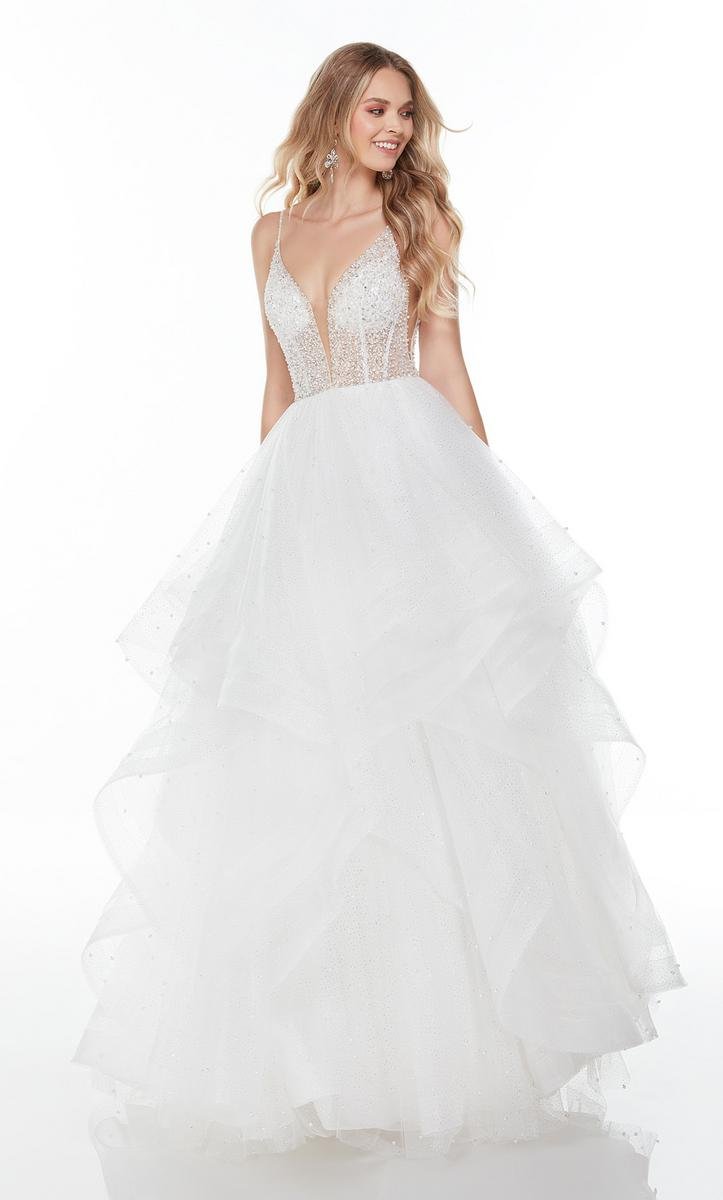 Alyce Paris 61107 — Diamond White Solid