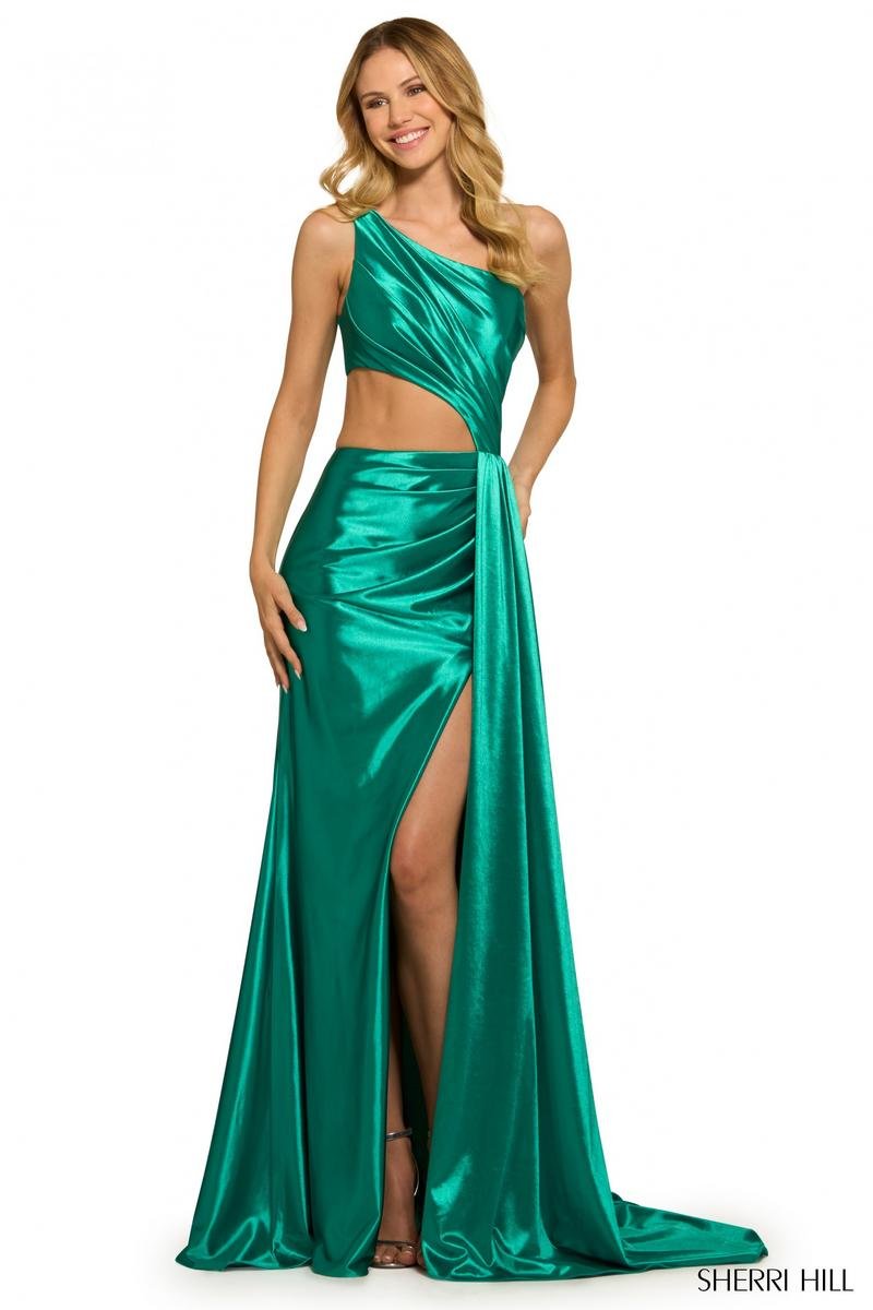 Sherri Hill 55537 — Emerald