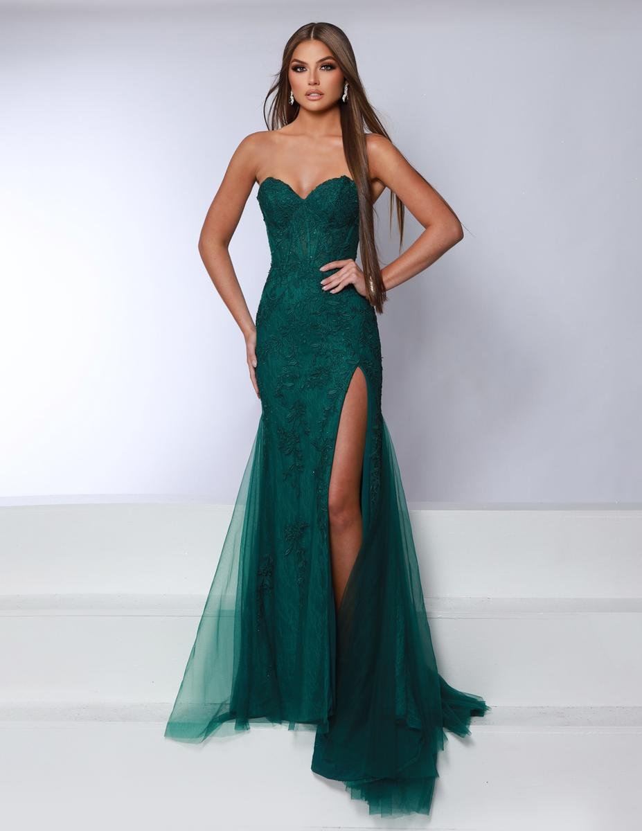 Kate Parker 25447 Emerald Prom Dress