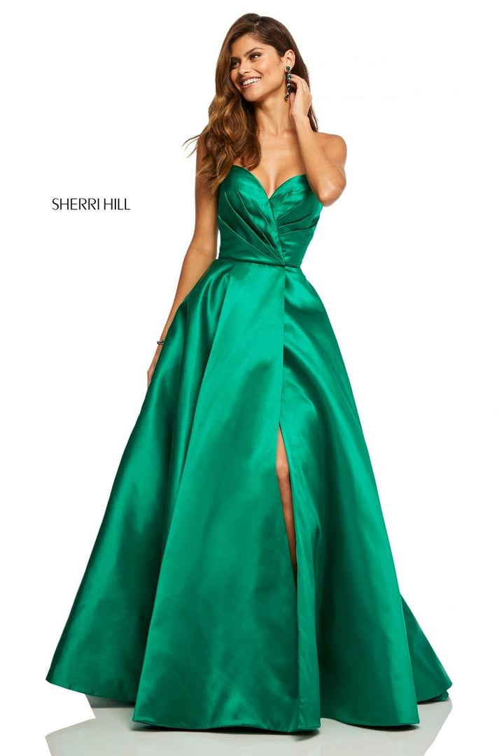 Sherri Hill 52631 Emerald Prom Dress