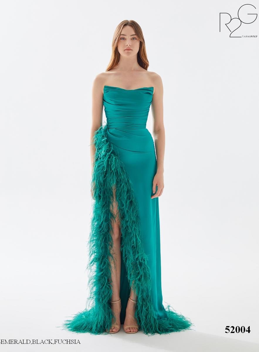 Tarik Ediz 52004 Emerald Prom Dress
