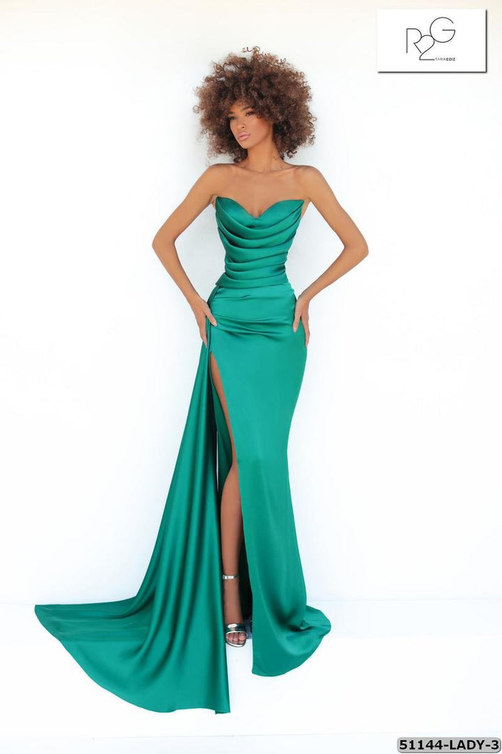 Tarik Ediz 51144 Emerald Prom Dress