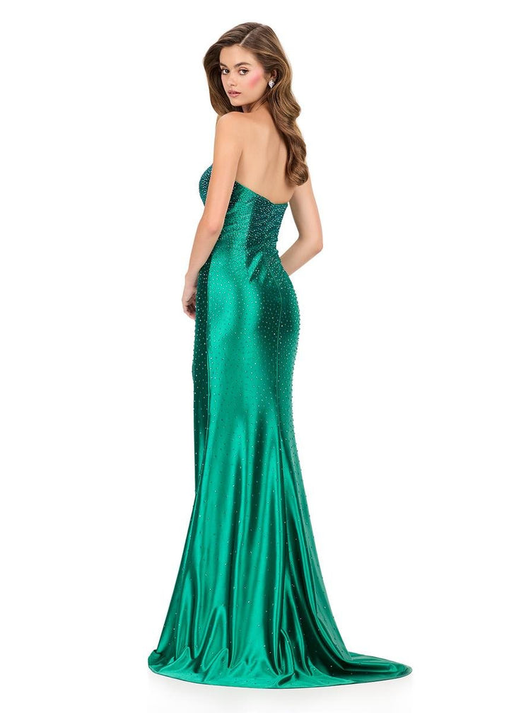 Ashley Lauren 12200 Emerald Prom Dress