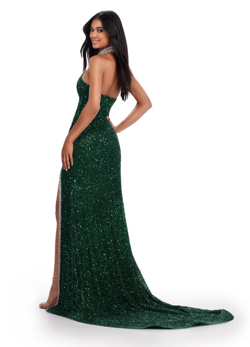Ashley Lauren 11634 Emerald Prom Dress