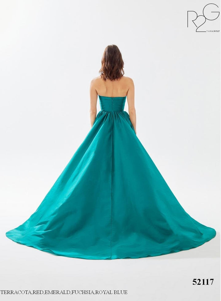 Tarik Ediz 52117 Emerald Prom Dress