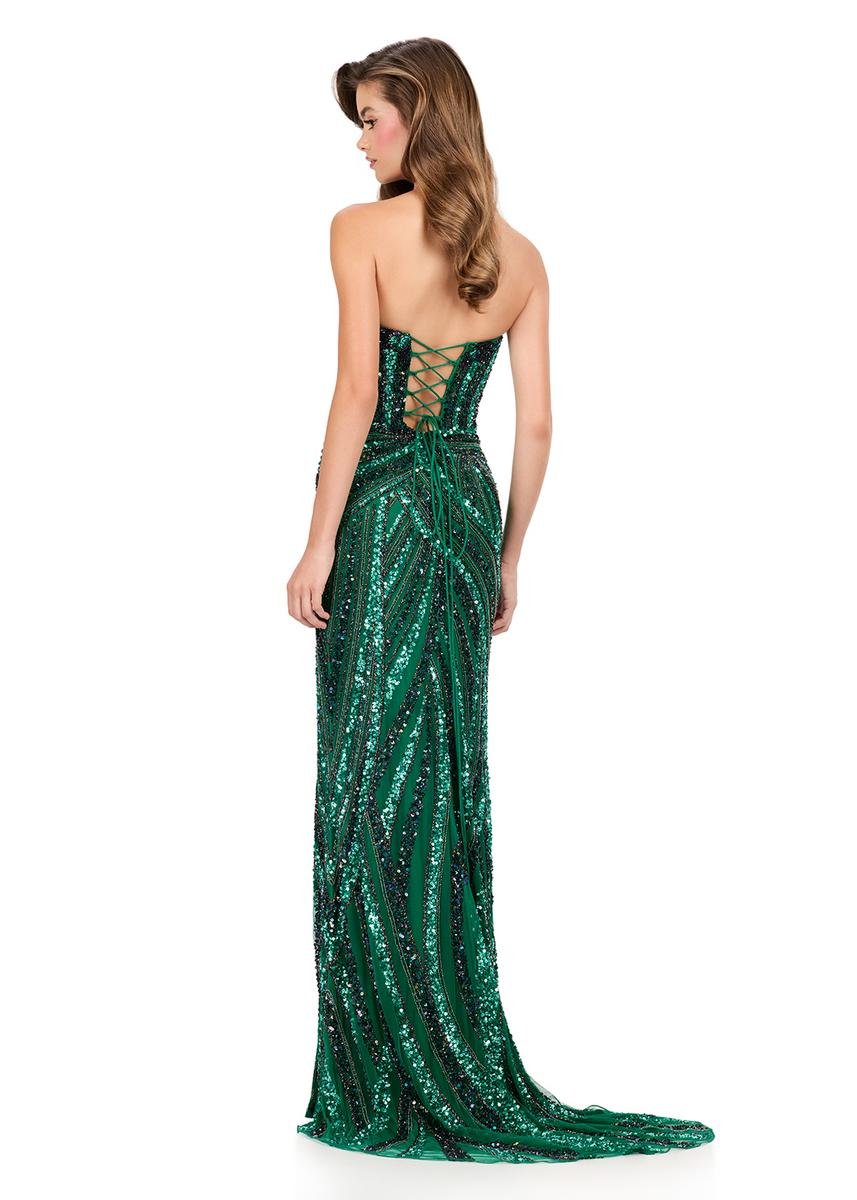 Ashley Lauren 12230 Emerald Prom Dress