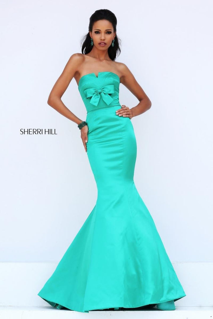 Sherri Hill 50543 Emerald Prom Dress