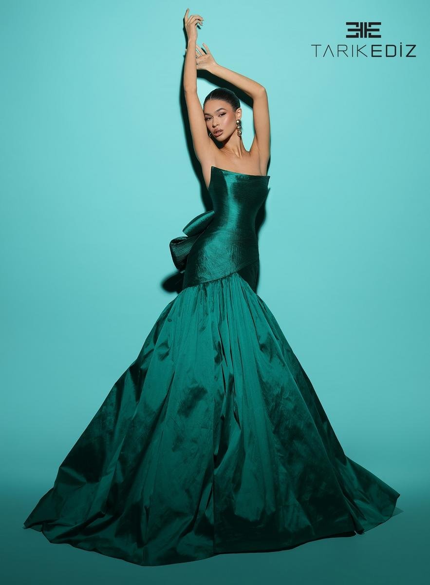 Tarik Ediz 98508 Emerald Prom Dress