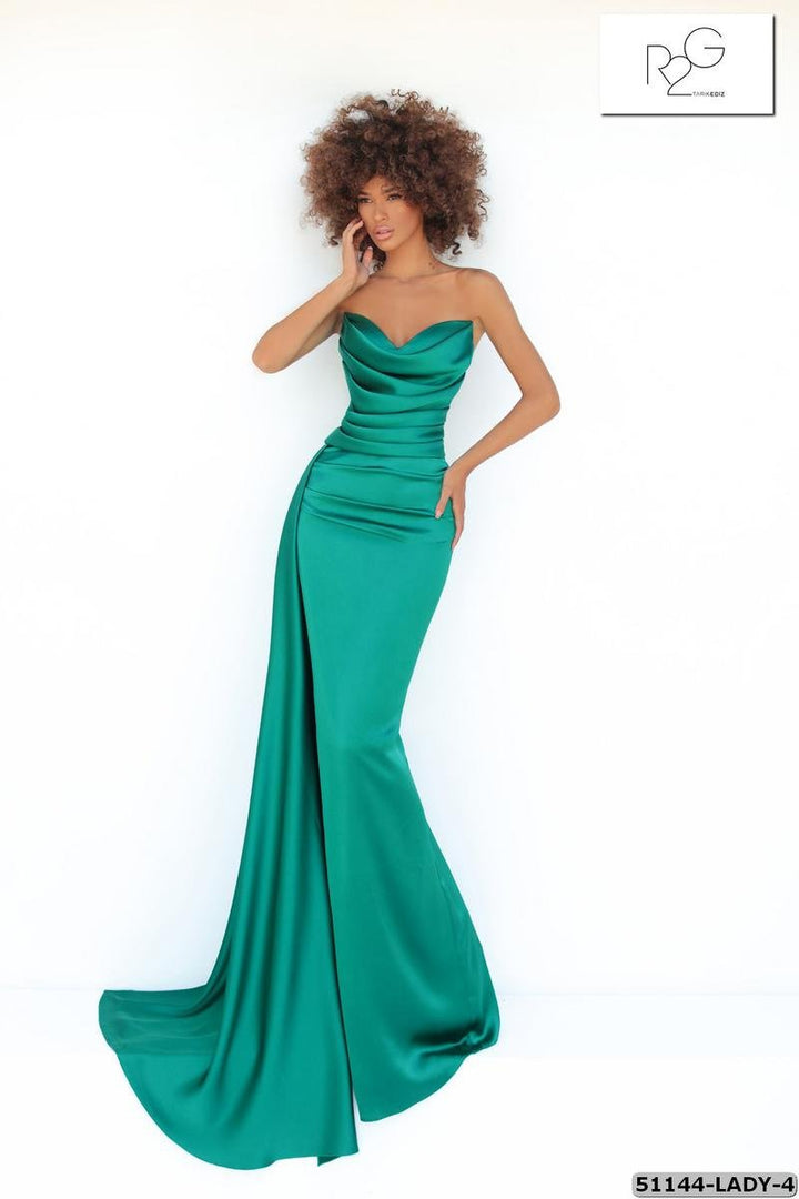 Tarik Ediz 51144 Emerald Prom Dress