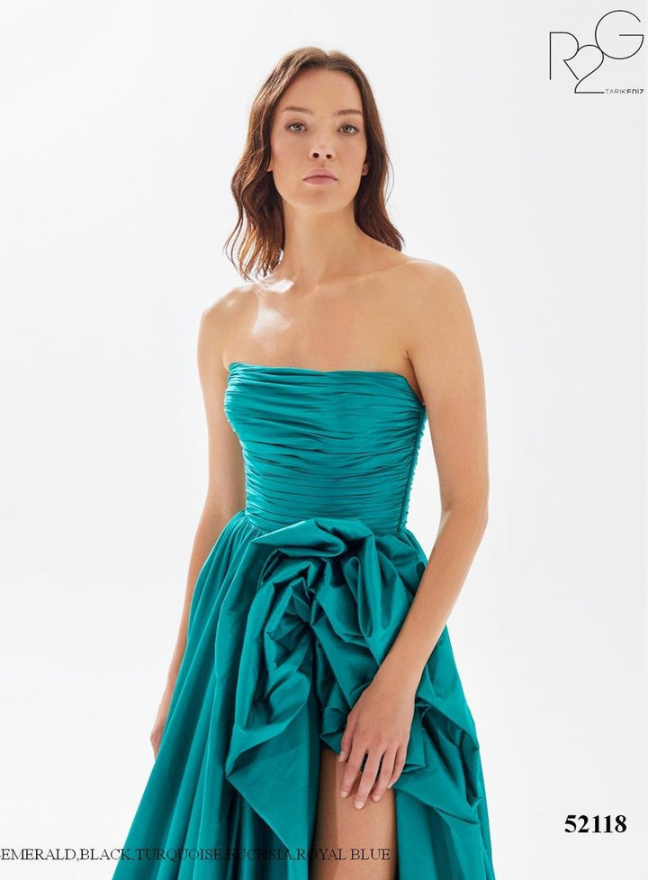 Tarik Ediz 52118 Emerald Prom Dress