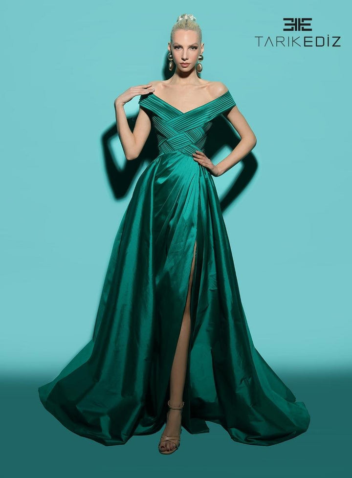 Tarik Ediz 98432 Emerald Prom Dress
