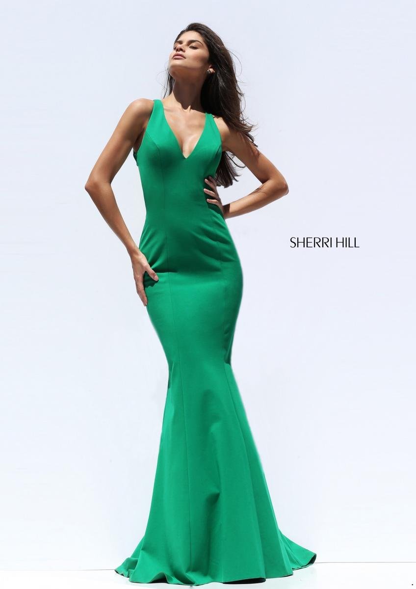 Sherri Hill 50644 Emerald Prom Dress