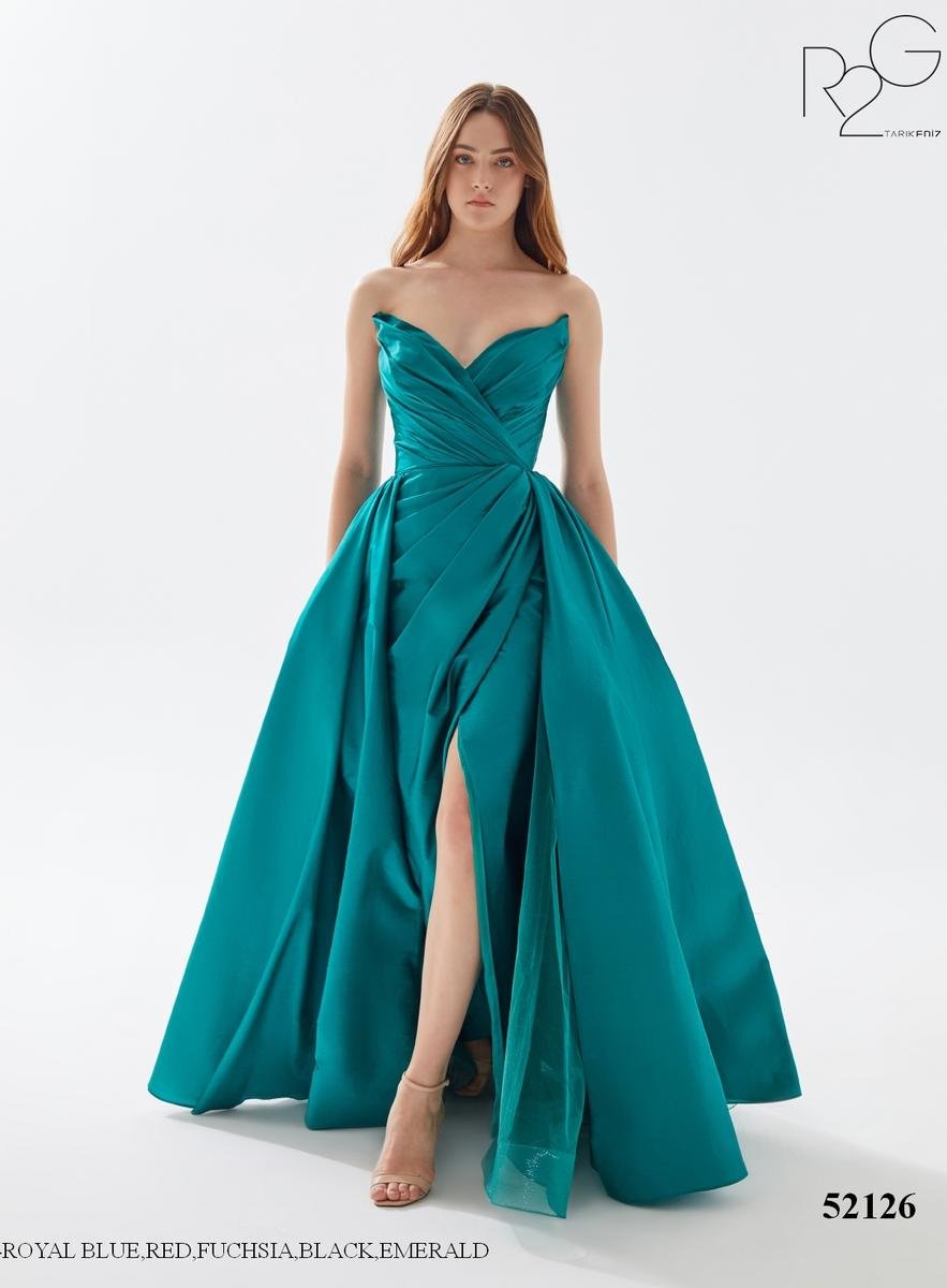 Tarik Ediz 52126 Emerald Prom Dress