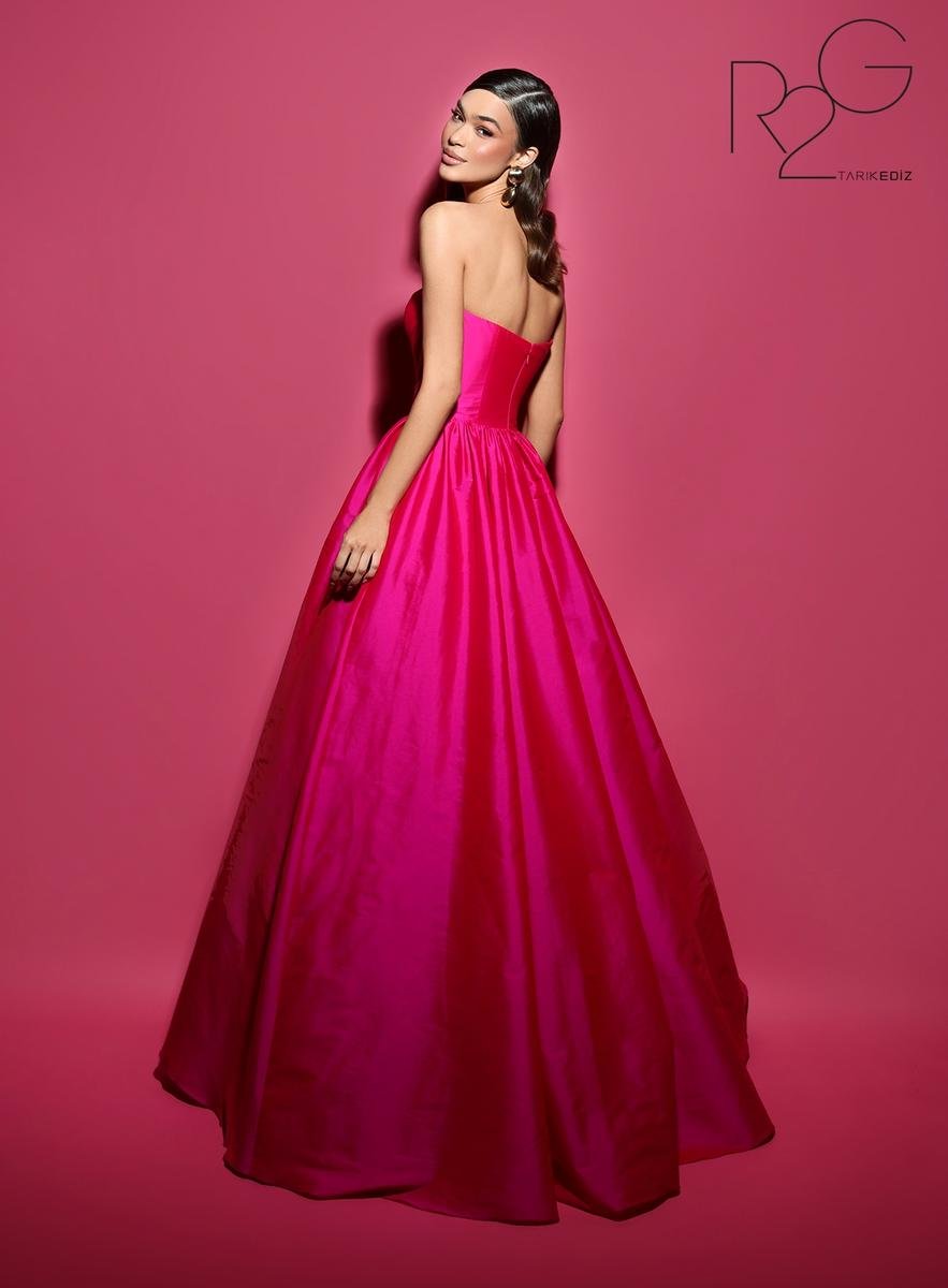 Tarik Ediz 53011 Fuchsia Prom Dress