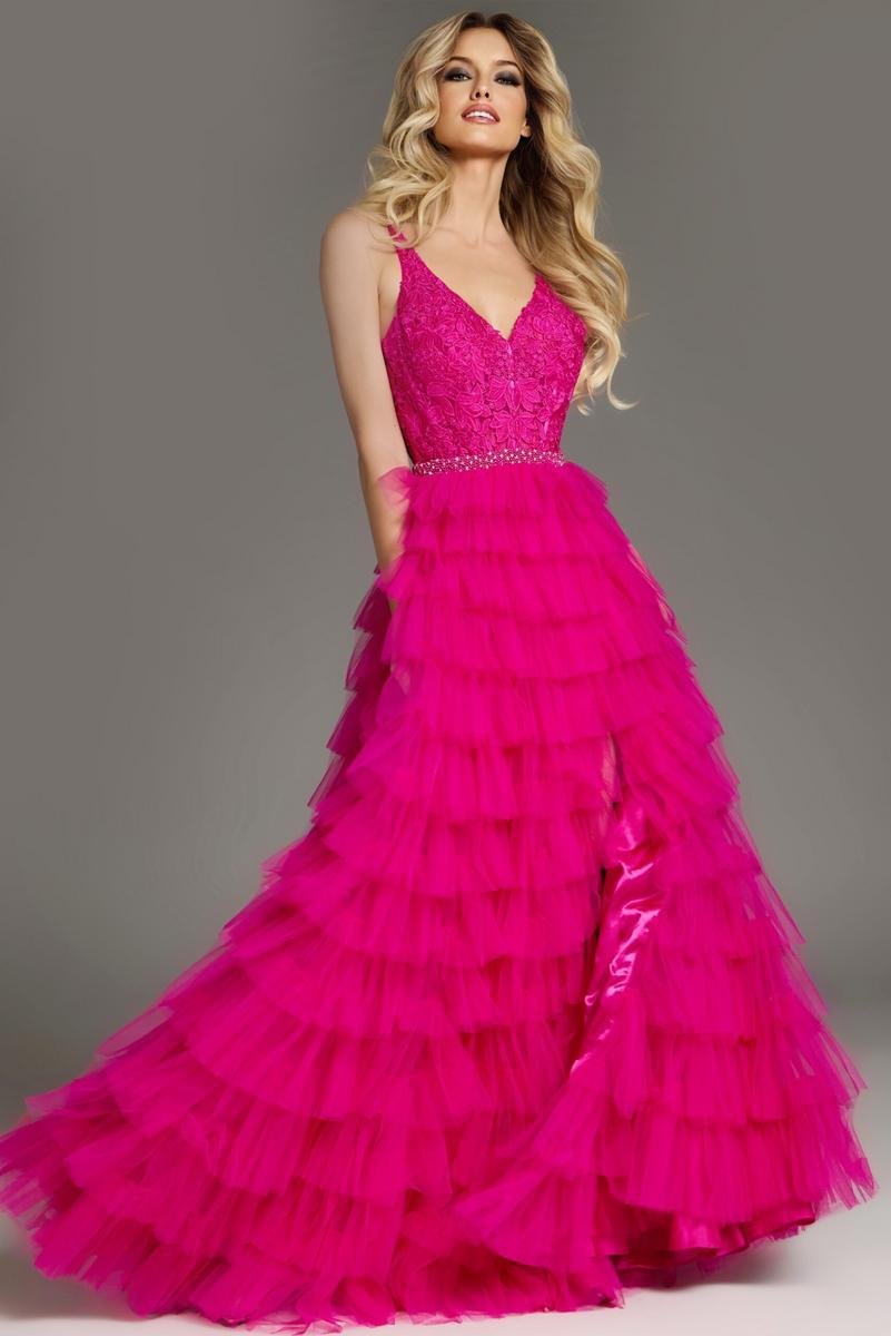 Jovani 37001 — Fuchsia