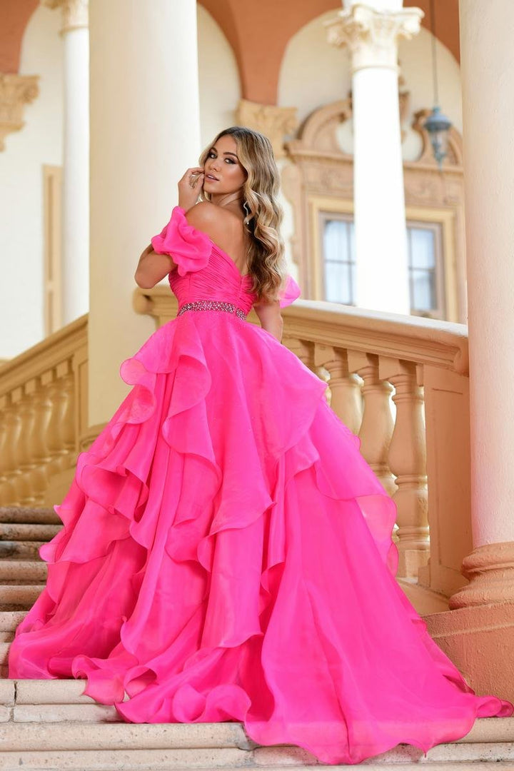Ava Presley 28571 Fuchsia Prom Dress
