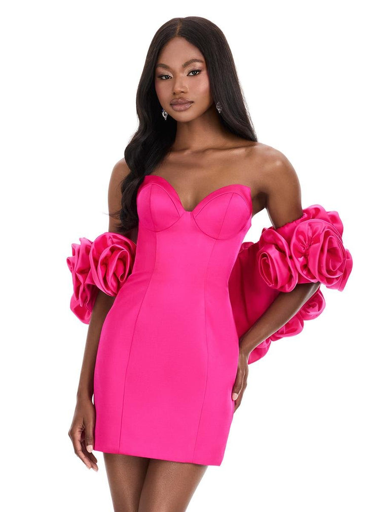 Ashley Lauren 4832 Fuchsia Prom Dress