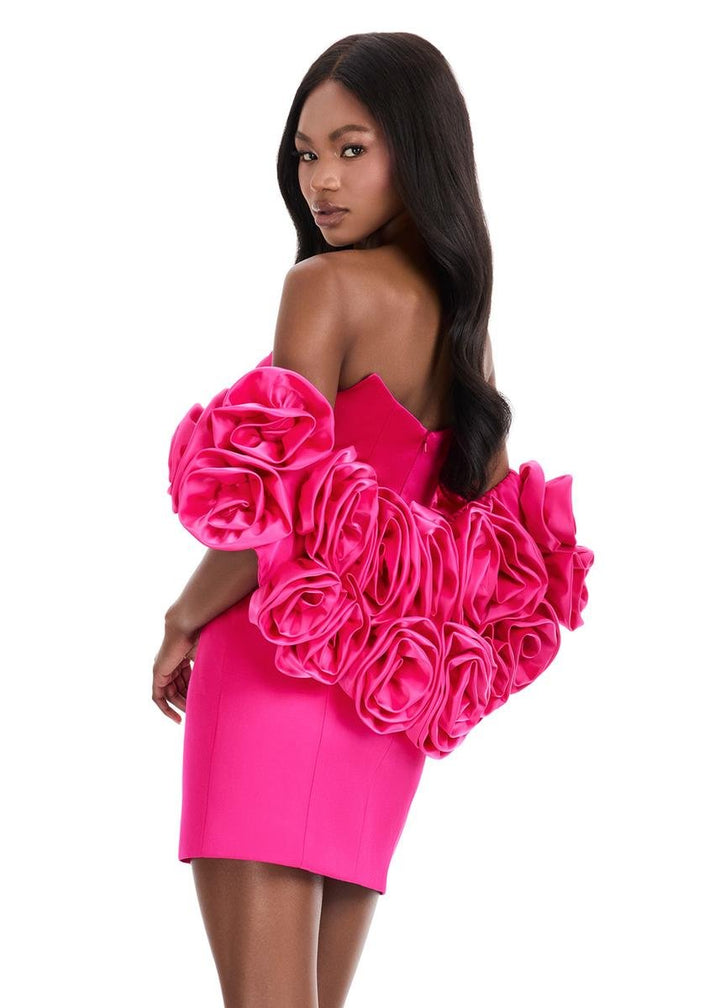 Ashley Lauren 4832 Fuchsia Prom Dress