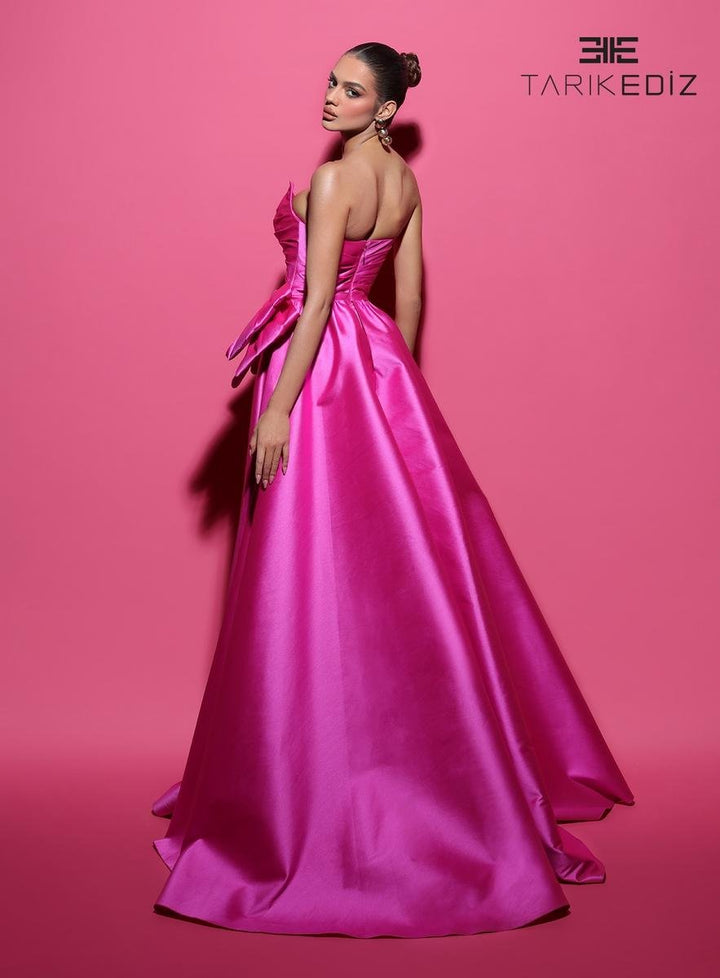 Tarik Ediz 98421 Fuchsia Prom Dress