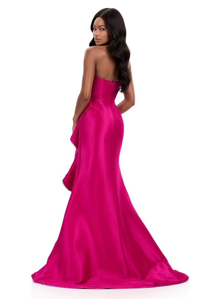 Ashley Lauren 12309 Fuchsia Prom Dress