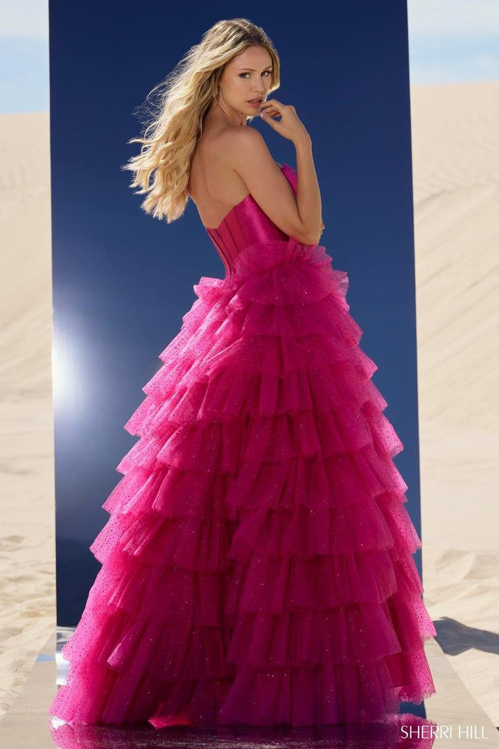 Sherri Hill 56804 — Fuchsia