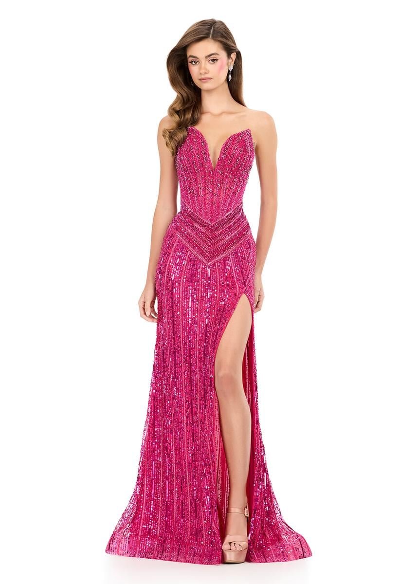 Ashley Lauren 12274 — Fuchsia