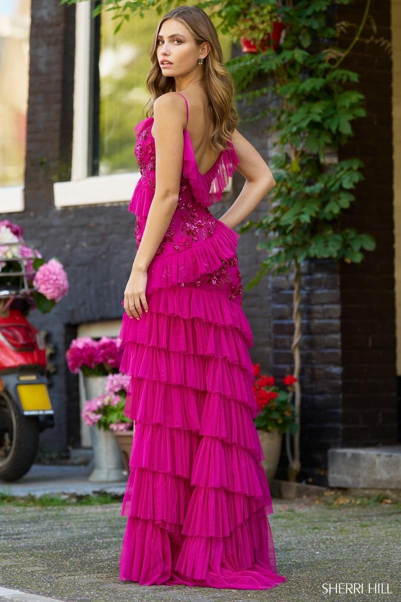 Sherri Hill 56310 — Fuchsia