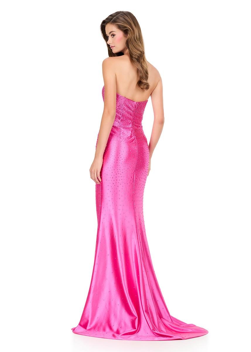 Ashley Lauren 12200 Fuchsia Prom Dress