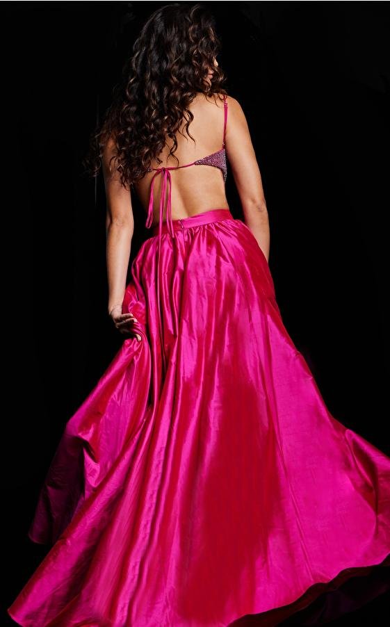 Jovani 37045 — Fuchsia