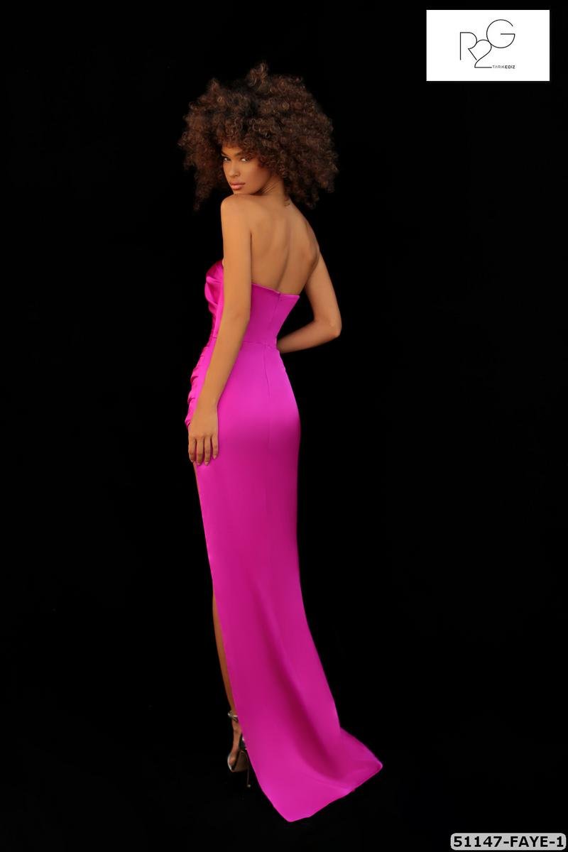 Tarik Ediz 51147 Fuchsia Prom Dress