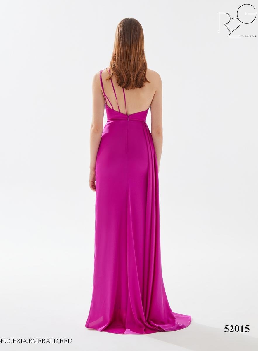 Tarik Ediz 52015 Fuchsia Prom Dress
