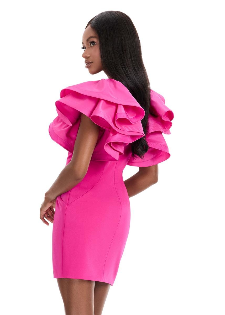 Ashley Lauren 4841 Fuchsia Prom Dress