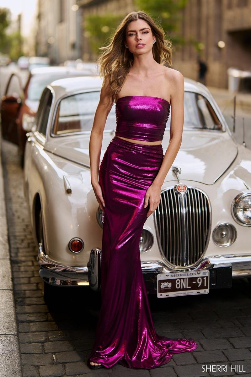 Sherri Hill 56626 — Fuchsia