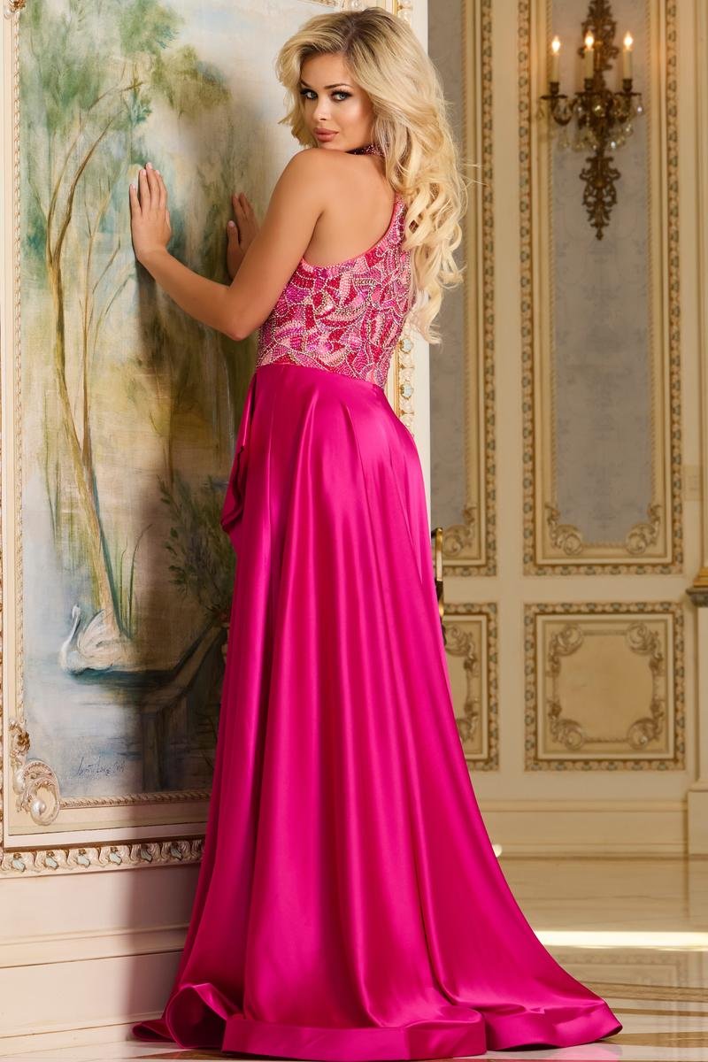 Jovani 41186 Fuchsia Prom Dress