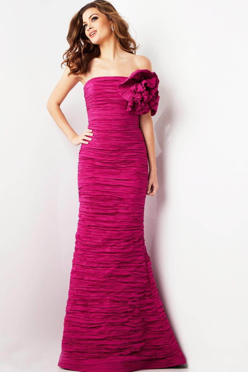 Jovani 38947 — Fuchsia