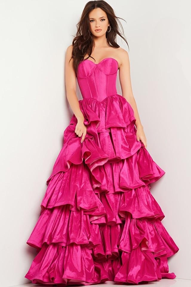 Jovani 36619 — Fuchsia