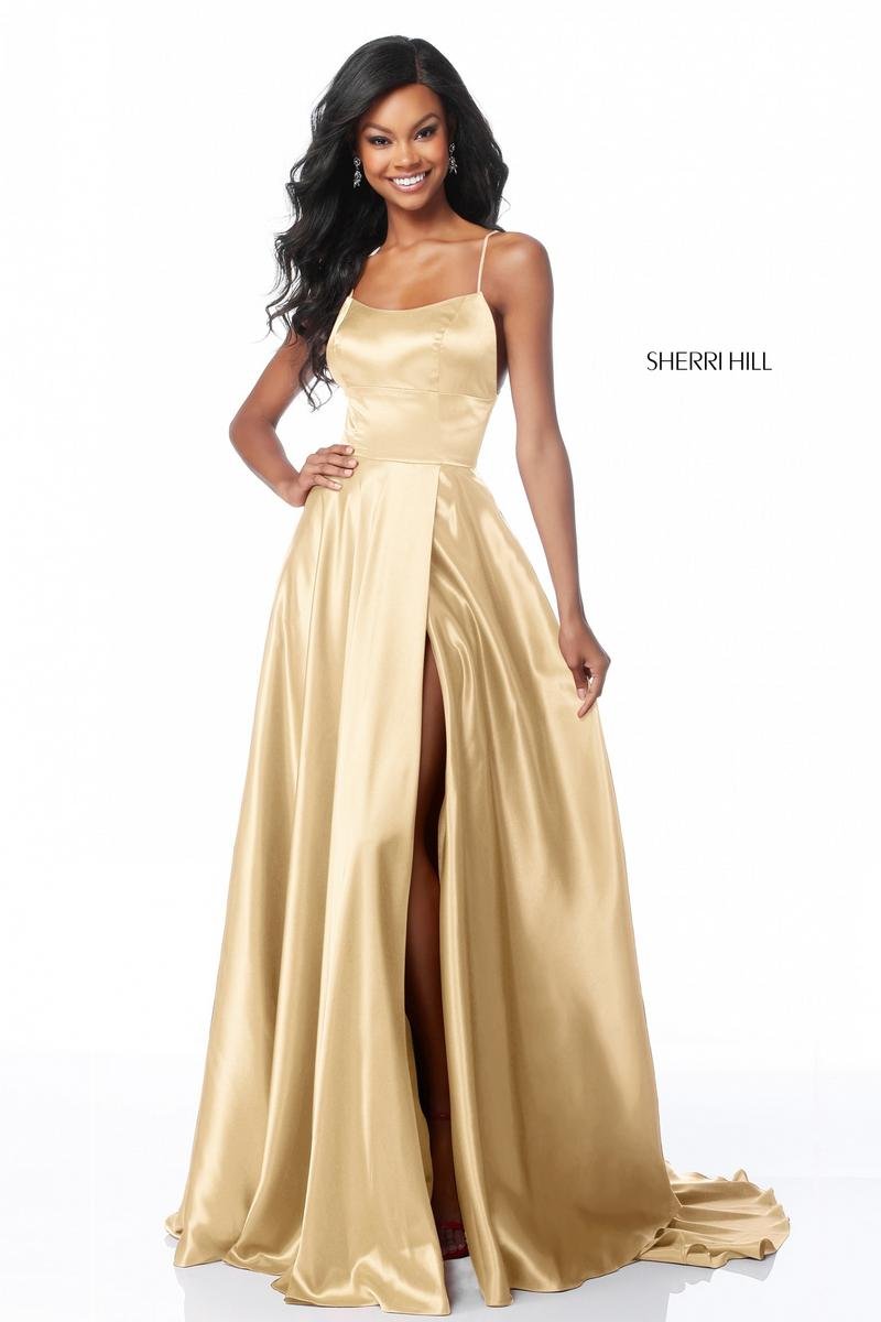 Sherri Hill 51631 — Gold