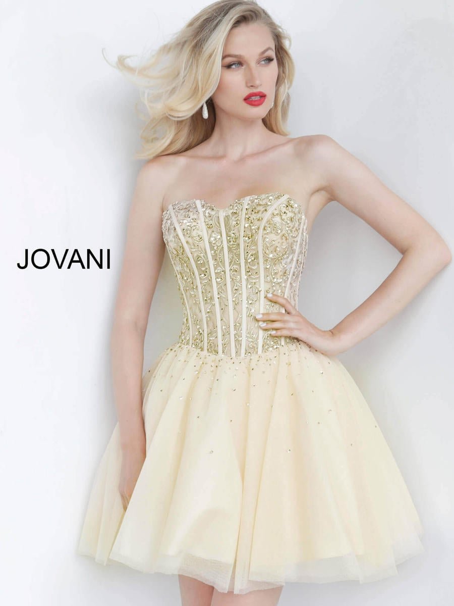 Jovani 63657 — Gold