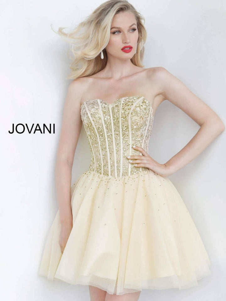 Jovani 63657 — Gold