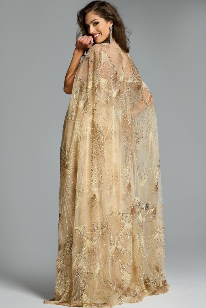 Jovani 39214 — Gold