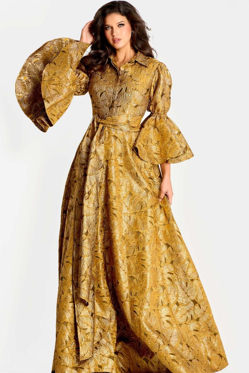 Jovani 46287 — Gold/Brown