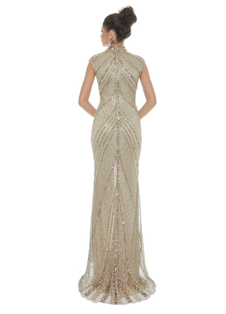 Ashley Lauren 1624 — Gold/Ivory