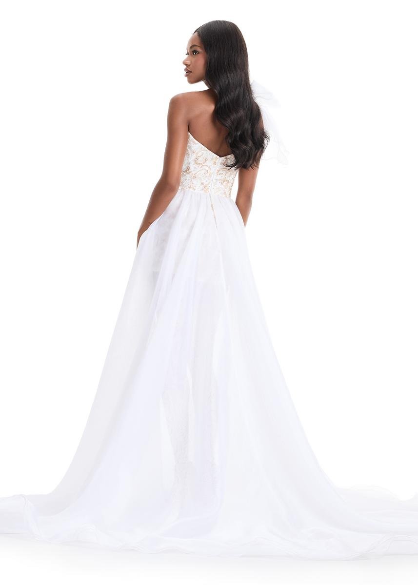 Ashley Lauren 4907 — Gold/Ivory