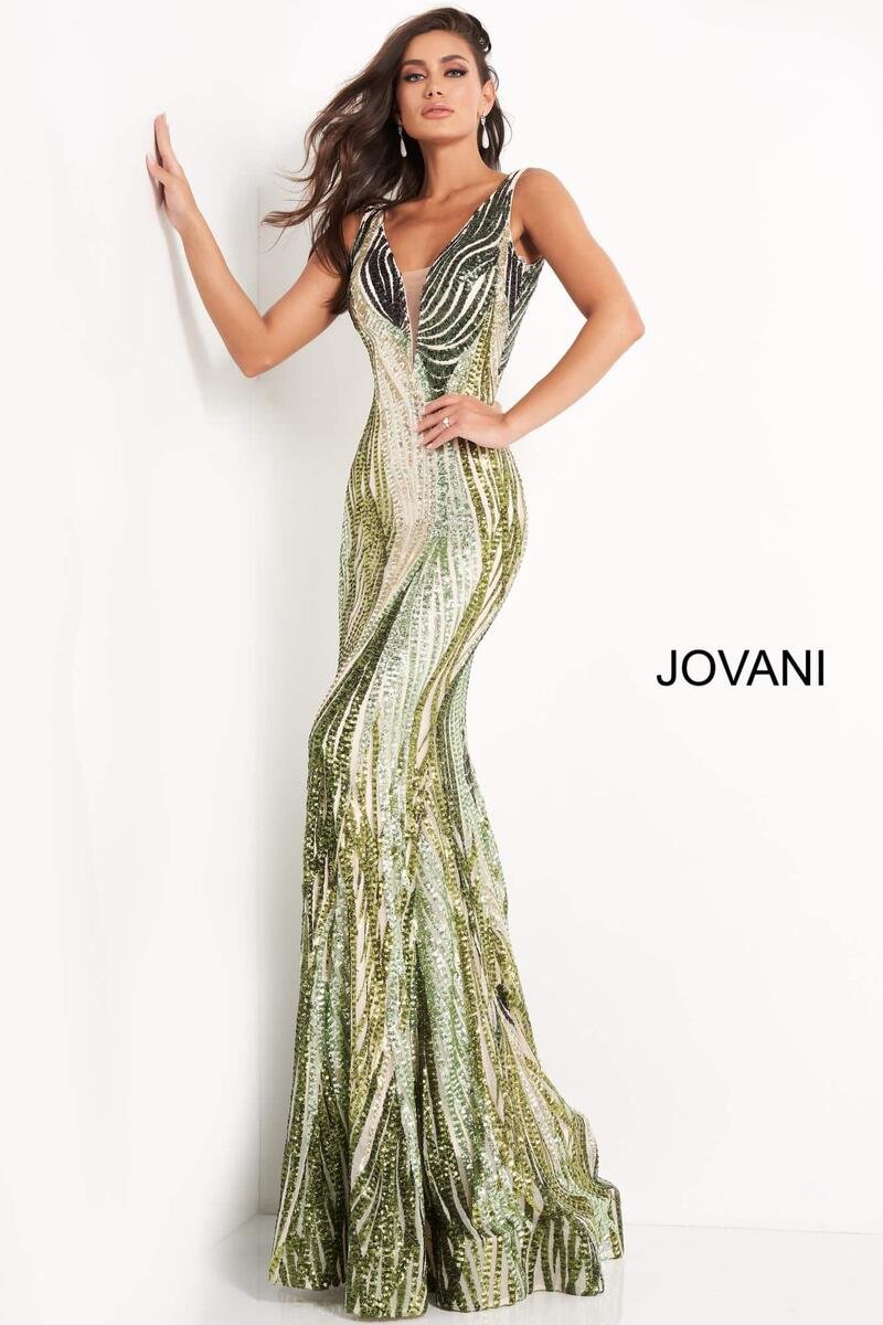 Jovani 05103 — Green