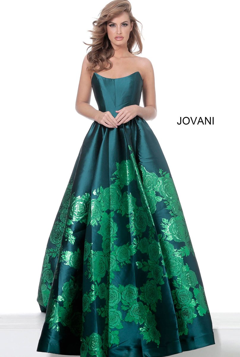 Jovani 02038 — Green